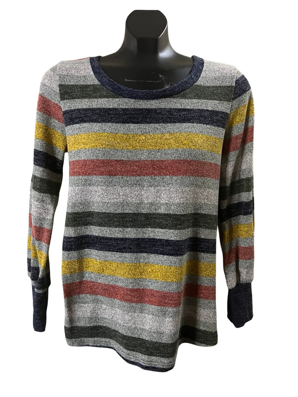 Vanilla Bay Striped Sweater – Size Small